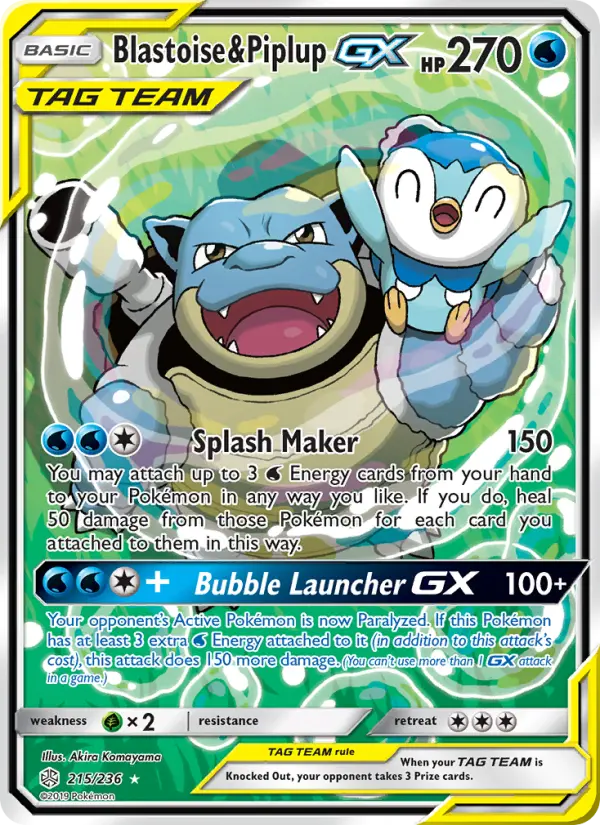Tortank et Tiplouf GX — Éclipse Cosmique