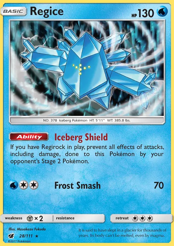 Regice — Invasion Carmin
