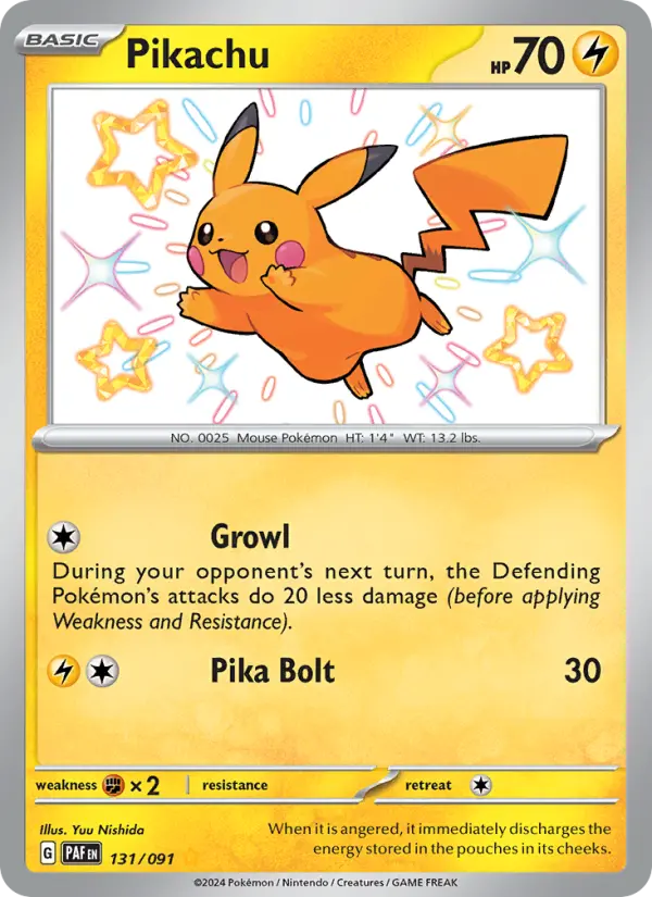 Pikachu — Destinées de Paldea