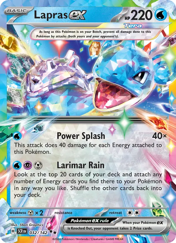 Lapras ex — Stellar Crown