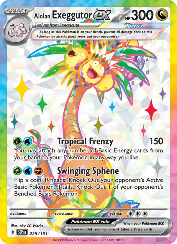 Noadkoko d'Alola-ex — Étincelles Déferlantes
