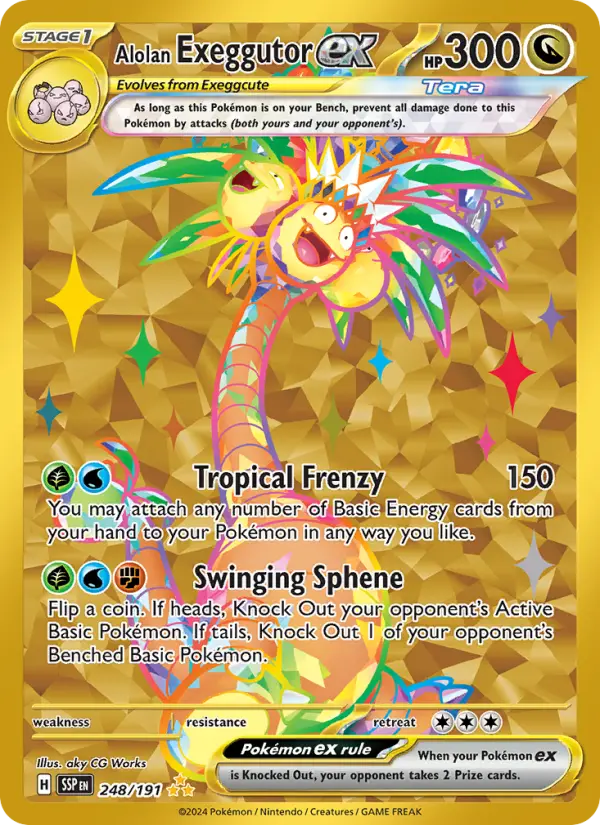 Noadkoko d'Alola-ex — Étincelles Déferlantes