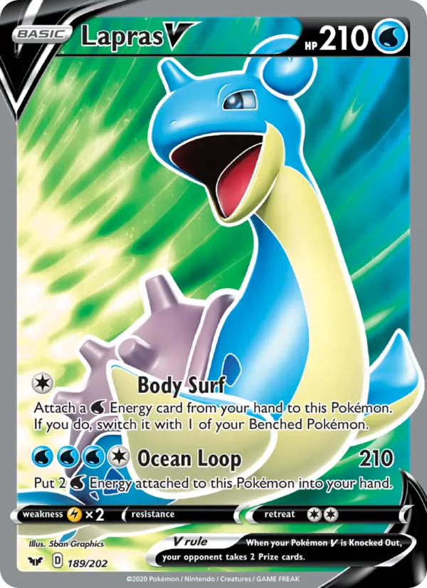 Lapras V — Sword & Shield