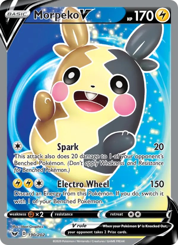Morpeko V — Sword & Shield