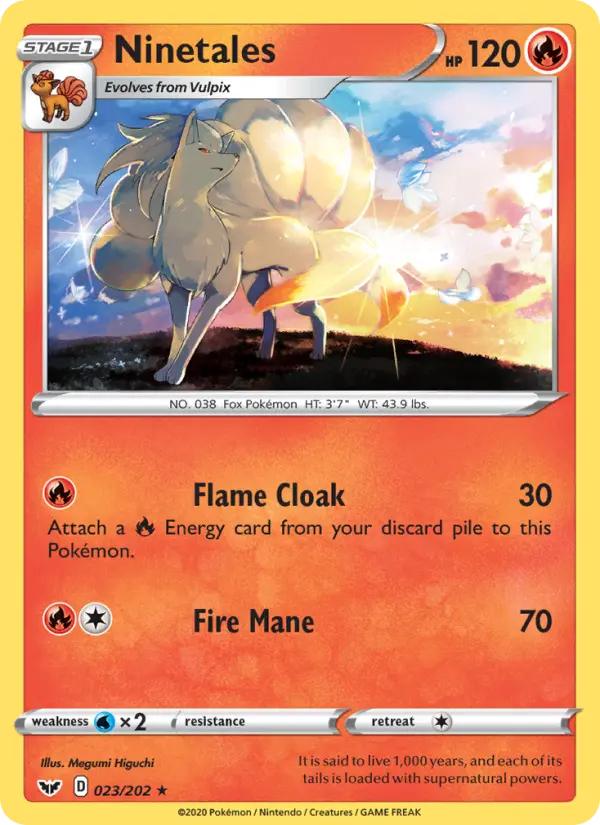 Ninetales — Sword & Shield
