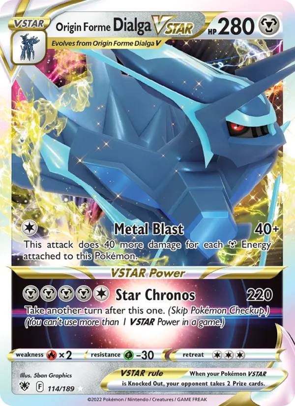 Dialga Originel VSTAR — Astres Radieux