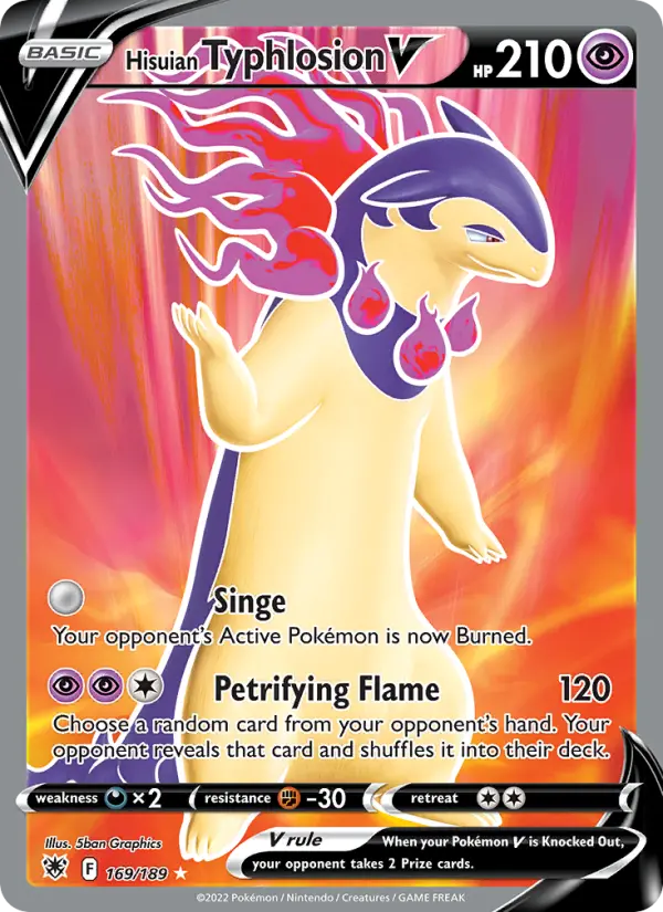 Typhlosion de Hisui V — Astres Radieux