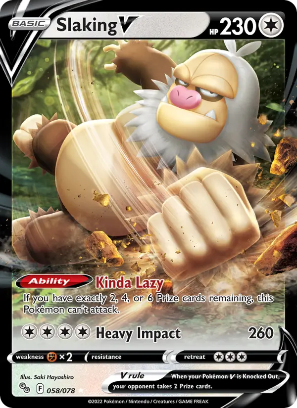 Slaking V — Pokémon GO
