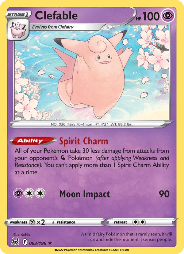 Clefable — Lost Origin