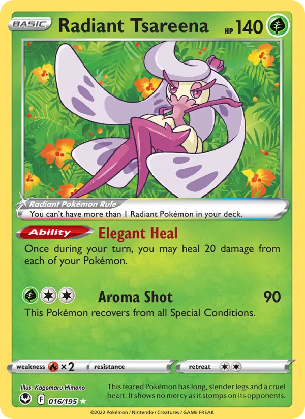 Radiant Tsareena — Silver Tempest