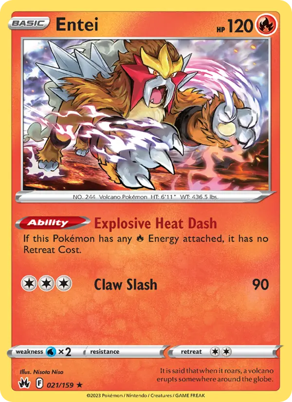 Entei — Zénith Suprême