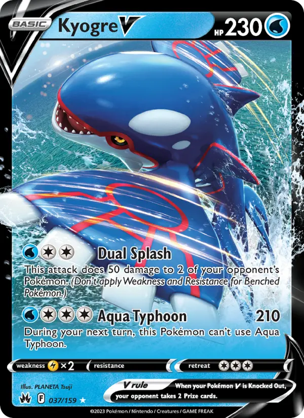 Kyogre V — Zénith Suprême