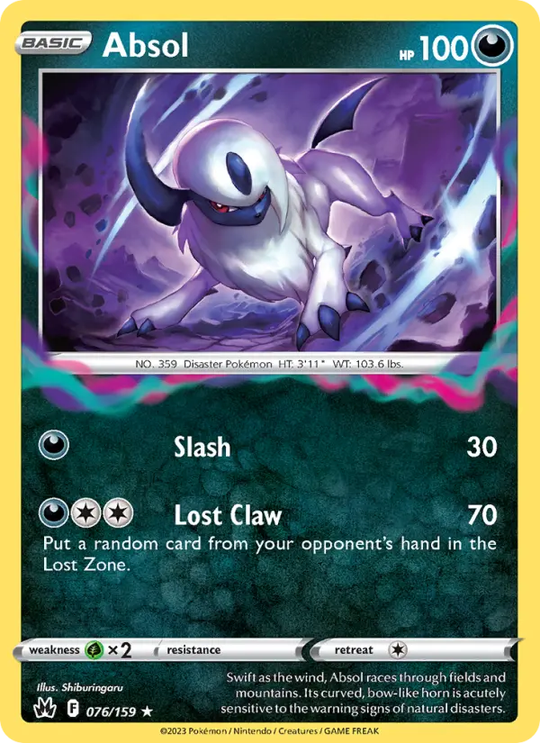 Absol — Crown Zenith