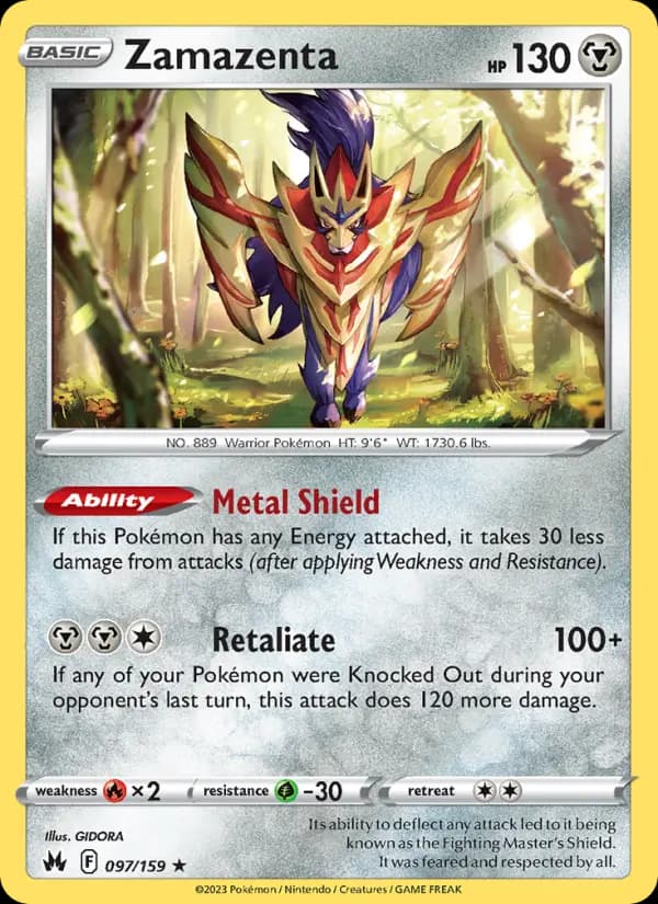 Zamazenta — Zénith Suprême