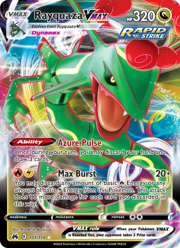 Rayquaza VMAX — Zénith Suprême