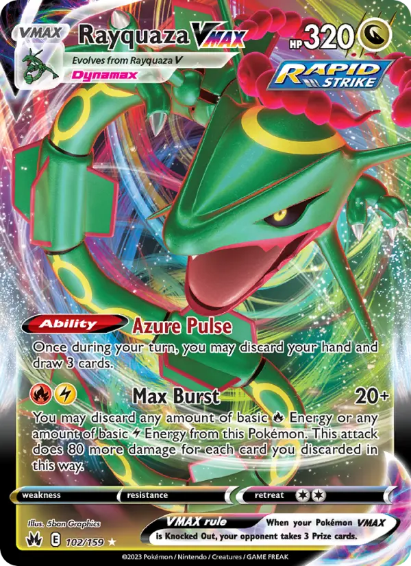 Rayquaza VMAX — Zénith Suprême