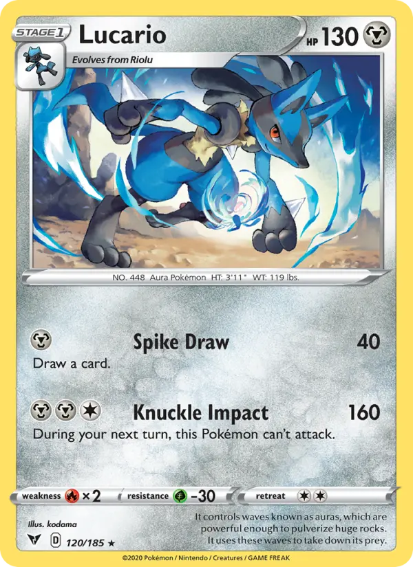 Lucario — Vivid Voltage