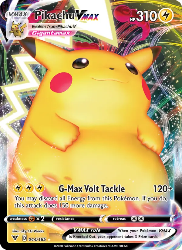 Pikachu VMAX — Voltage Éclatant