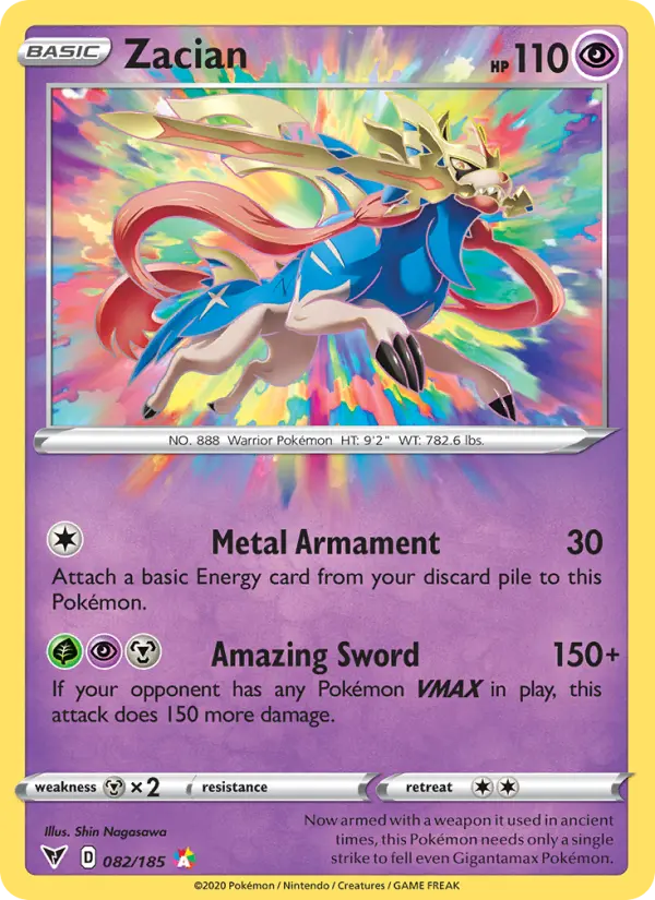 Zacian — Voltage Éclatant