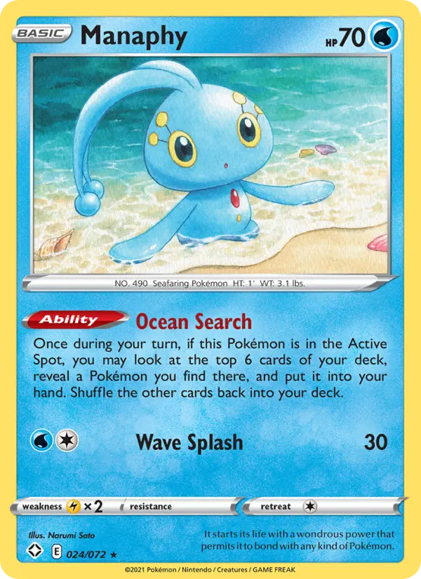Manaphy — Destinées Radieuses