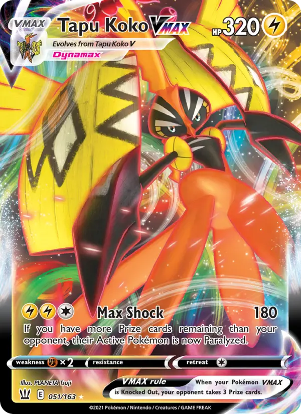 Tapu Koko VMAX — Battle Styles