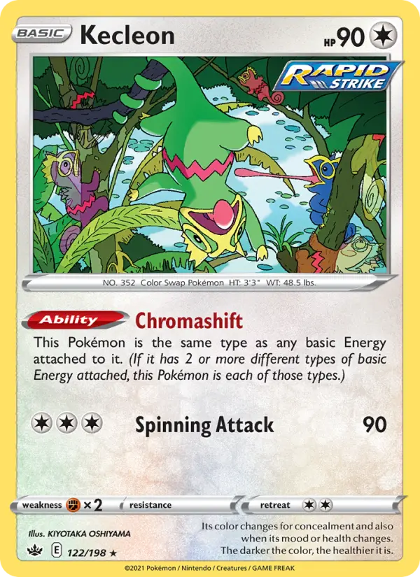 Kecleon — Règne de Glace