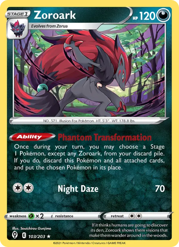 Zoroark — Évolution Céleste