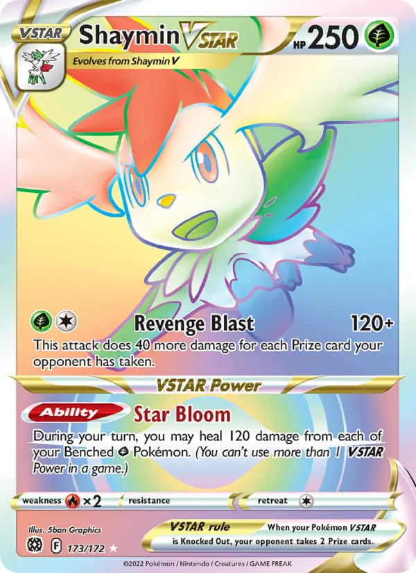 Shaymin VSTAR — Stars Étincelantes