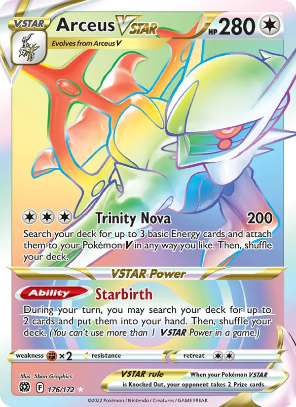 Arceus VSTAR — Stars Étincelantes