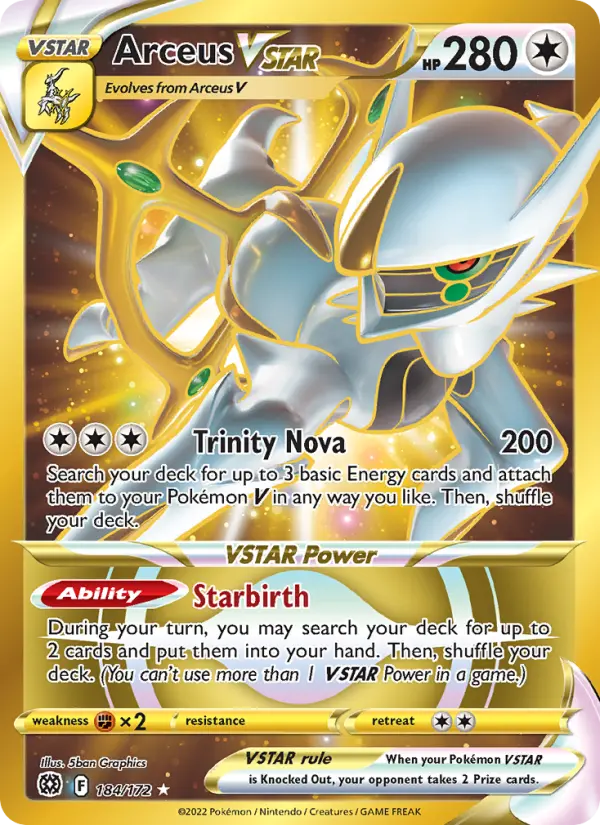 Arceus VSTAR — Stars Étincelantes