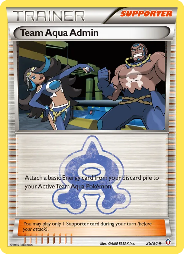 Team Aqua Admin — Double Crisis