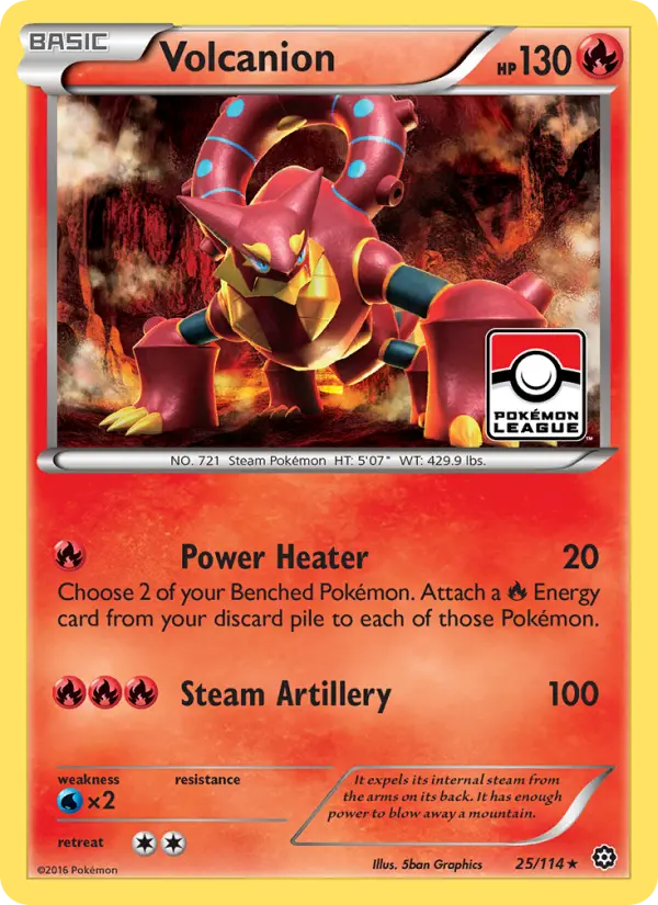 Volcanion — Offensive Vapeur