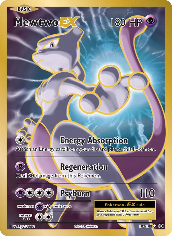 Mewtwo EX — Évolutions