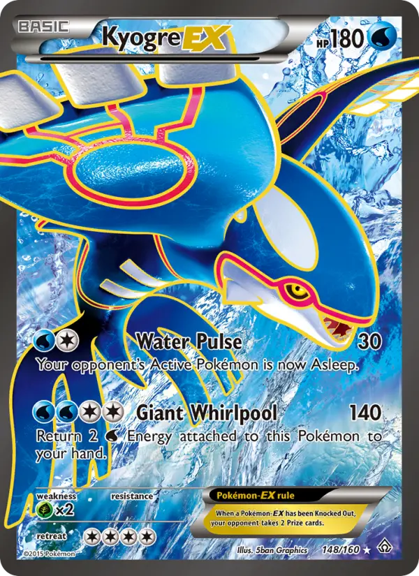 Kyogre EX — Primo-Choc