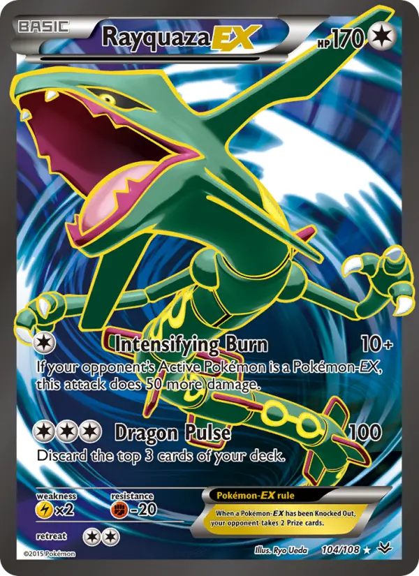 Rayquaza EX — Ciel Rugissant