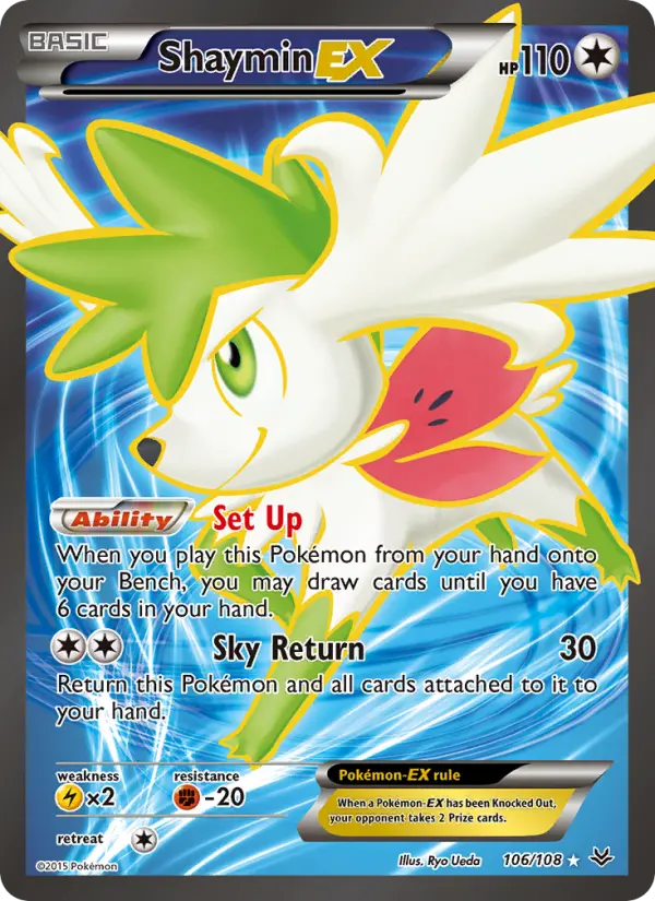 Shaymin EX — Roaring Skies