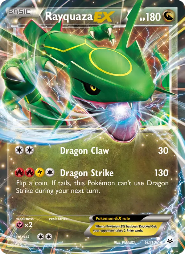 Rayquaza EX — Ciel Rugissant