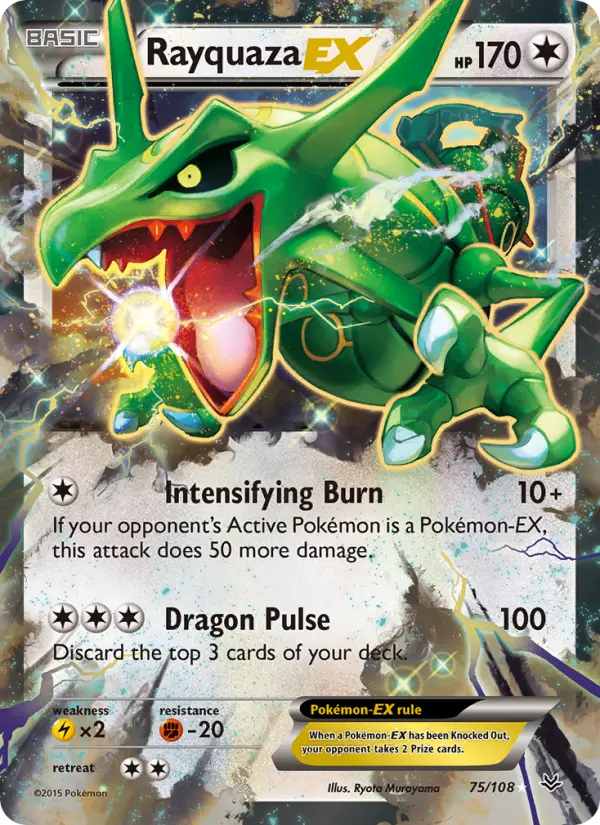 Rayquaza EX — Ciel Rugissant