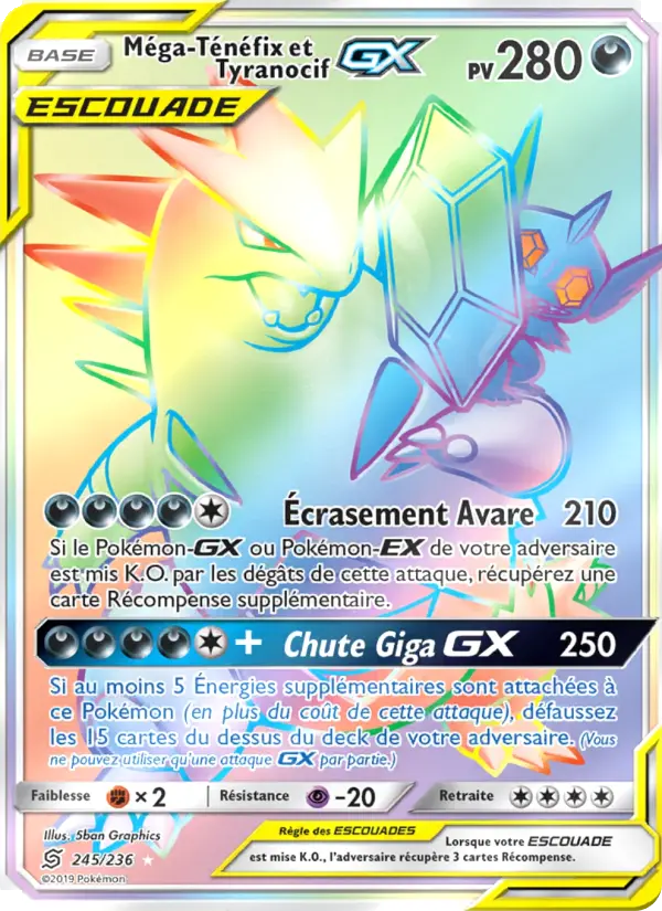 Méga-Ténéfix et Tyranocif GX