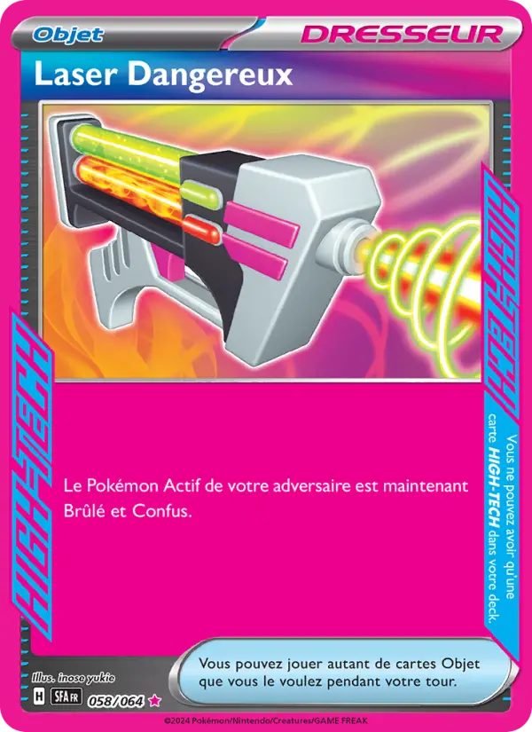 Laser Dangereux