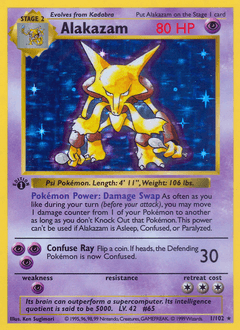 Alakazam — Set de Base