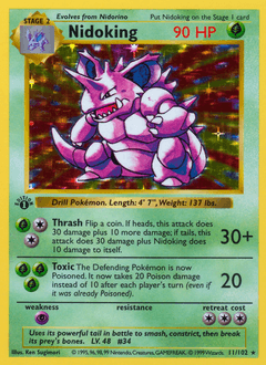 Nidoking — Set de Base
