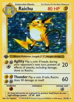 Raichu — Set de Base