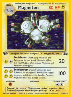 Magneton — Fossile