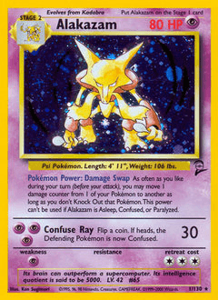 Alakazam — Base Set 2
