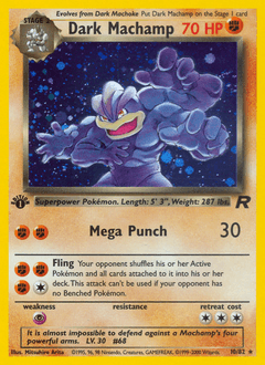 Dark Machamp — Team Rocket