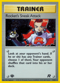 Attaque sournoise des Rocket — Team Rocket