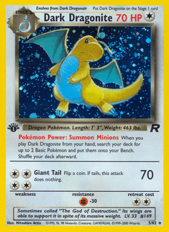 Dracolosse obscur — Team Rocket