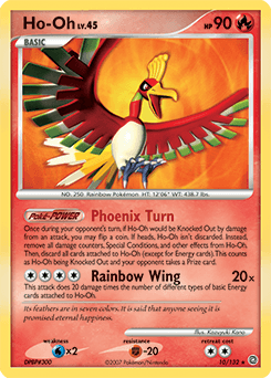 Ho-Oh — Merveilles Secrètes