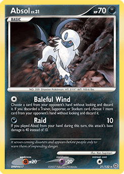Absol — Merveilles Secrètes